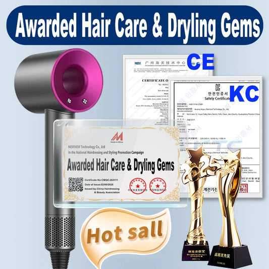 Sèche - Cheveux Lonique Haute Performance 1600W - Brillance & Volume Instantané